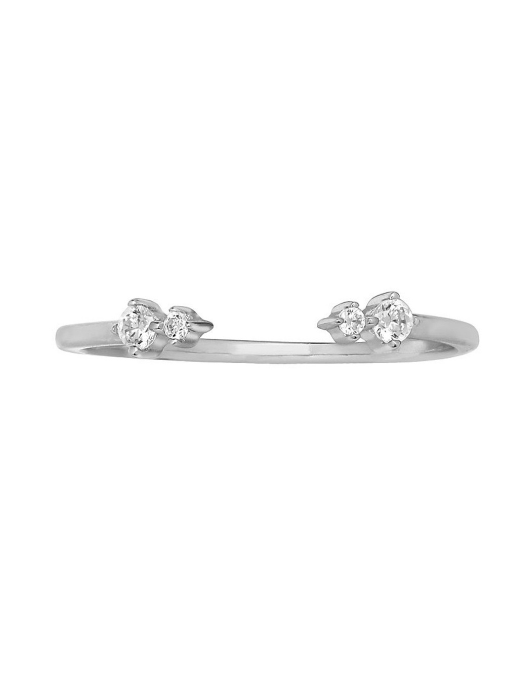 Sterling Silver Cubic Zirconia Ring